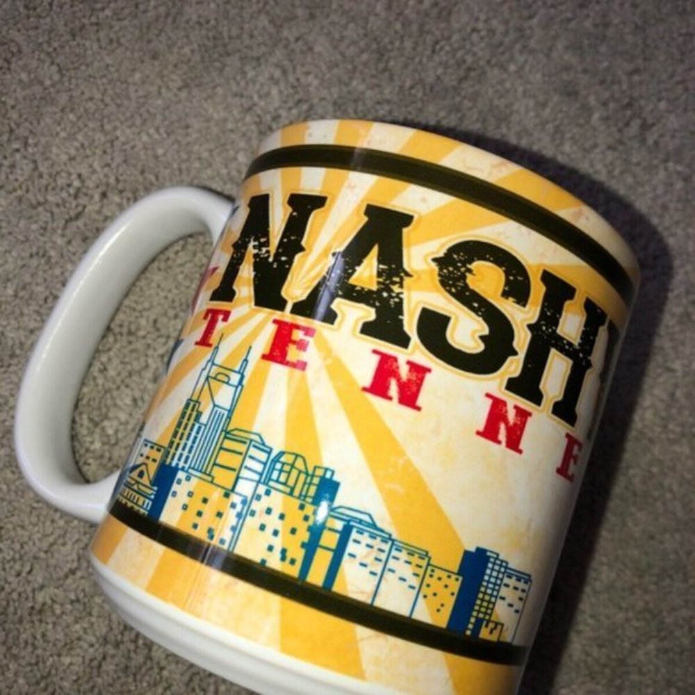 Nashville Tennessee Coffee‎ Mug Grand Ole Opry Thiland